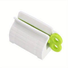 Toothpaste Squeezer with Holder - Easy and Convenient Bathroom Organizer