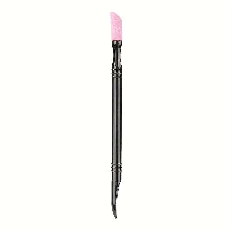 Quartz Stone Scrub Nail Cuticle Remover Dead Skin Nail Art Trimmer