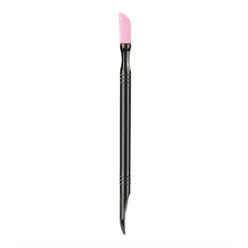 Quartz Stone Scrub Nail Cuticle Remover Dead Skin Nail Art Trimmer