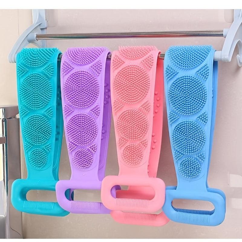 Plastic Body Brush Exfoliating Silicone Back Washer