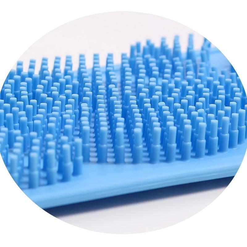 Plastic Body Brush Exfoliating Silicone Back Washer