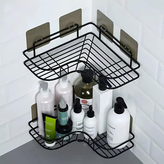 Triangle Storage Rack Shower Caddy Toilet Corner Storage