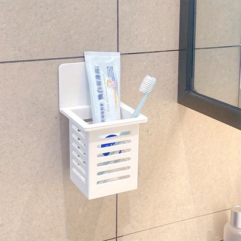 1PC Wall Mounted Storage Comb Shelf Multifunction Toilet Shampoo Lotion Holder