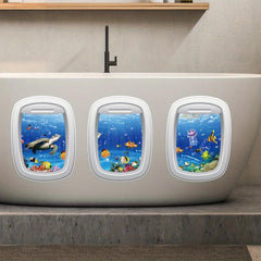 Underwater World Bathtub Appliques Ocean Pattern Stickers