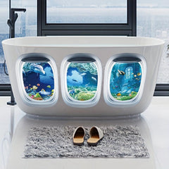 Underwater World Bathtub Appliques Ocean Pattern Stickers