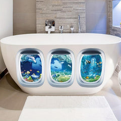 Underwater World Bathtub Appliques Ocean Pattern Stickers
