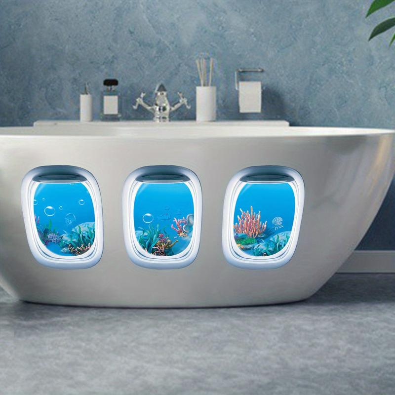 Underwater World Bathtub Appliques Ocean Pattern Stickers