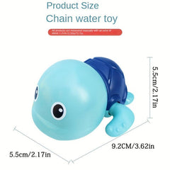 Wind up Turtle Bath Toy for Kids Fun Water Playing Toy