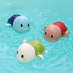 Wind up Turtle Bath Toy for Kids Fun Water Playing Toy