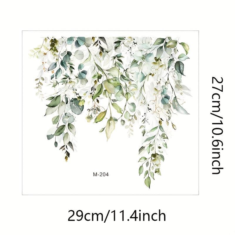 Flower Toilet Sticker Decal Removable Tile Stickers