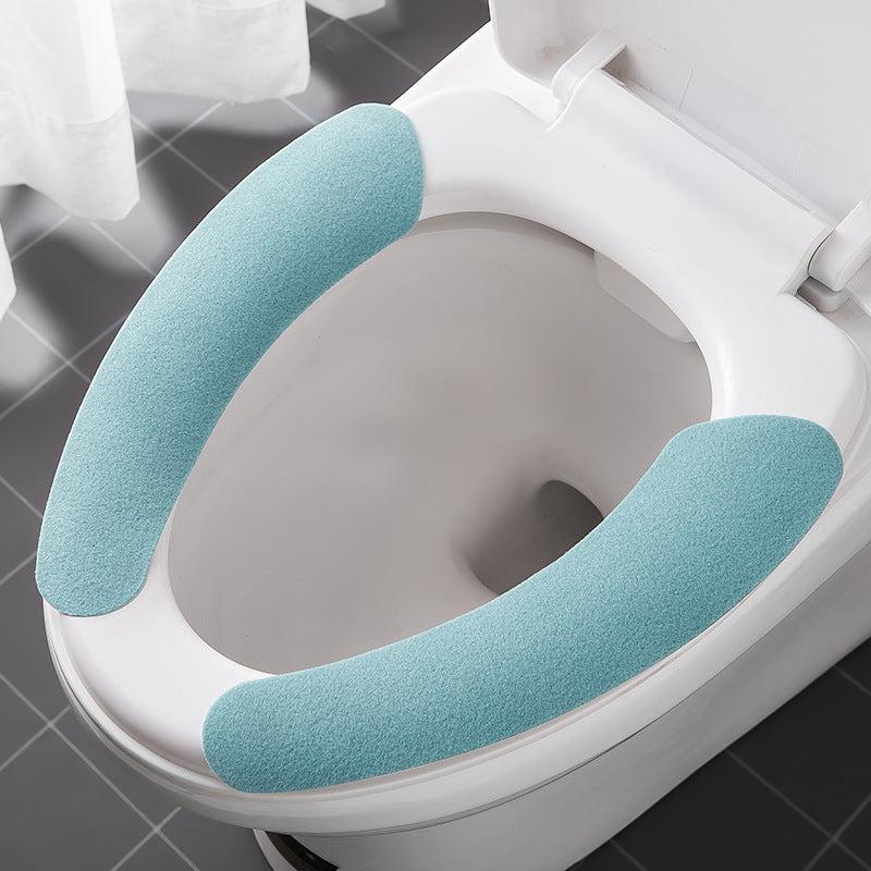 2pcs Washable Cartoon Toilet Seat Covers Non Slip Soft Mat