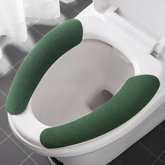 2pcs Washable Cartoon Toilet Seat Covers Non Slip Soft Mat