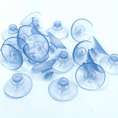 20pcs Transparent Suction Cups for Hanging Bathroom Accessories