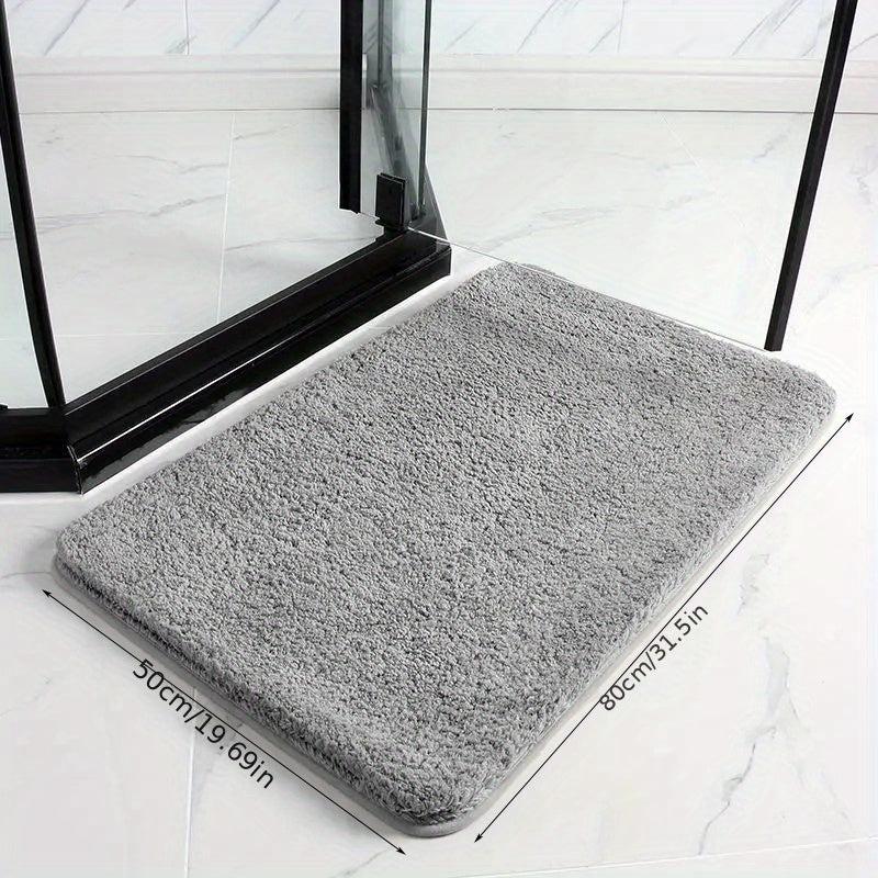 Thick Fluffy Floor Mat High Absorption Water Rug Anti skid Door Carpet