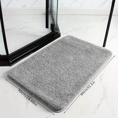 Thick Fluffy Floor Mat High Absorption Water Rug Anti skid Door Carpet