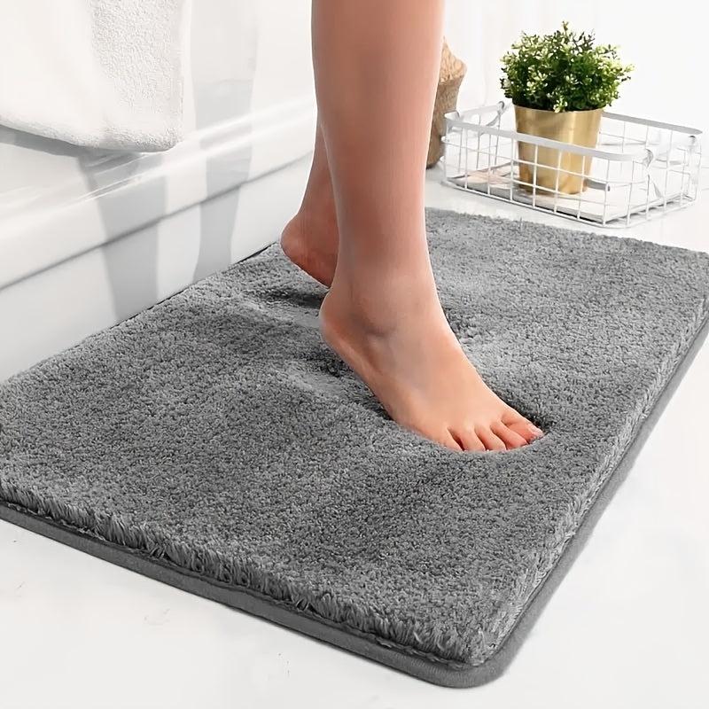 Thick Fluffy Floor Mat High Absorption Water Rug Anti skid Door Carpet