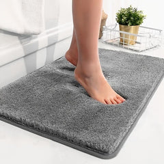Thick Fluffy Floor Mat High Absorption Water Rug Anti skid Door Carpet