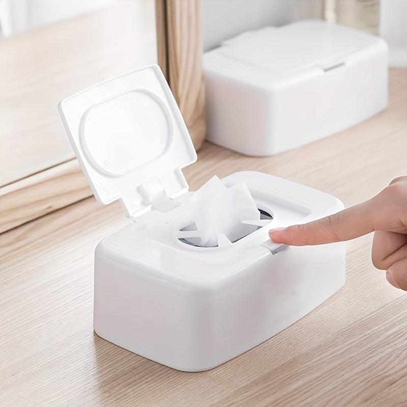 Portable Wet Tissue Dispenser & Napkin Storage Box - Convenient & Hygienic