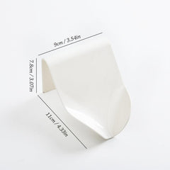 2pcs Bathroom Rack Soap Box Hanger Multifunctional Storage