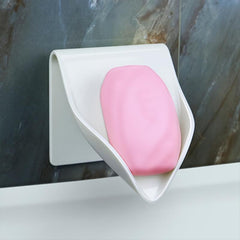 2pcs Bathroom Rack Soap Box Hanger Multifunctional Storage