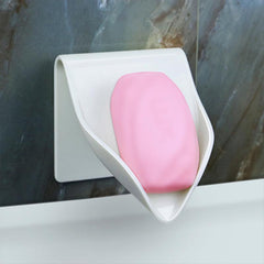 2pcs Bathroom Rack Soap Box Hanger Multifunctional Storage