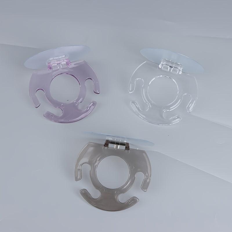 Wall Mounted Toothpaste Dispenser & Toothbrush Holder
