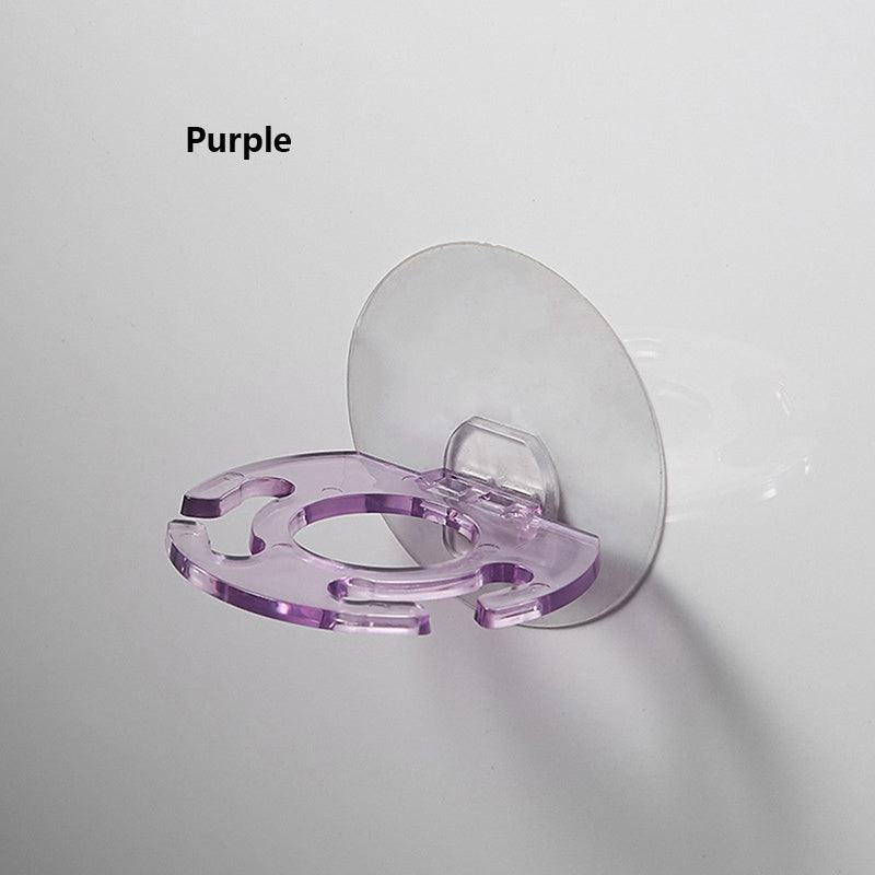 Wall Mounted Toothpaste Dispenser & Toothbrush Holder