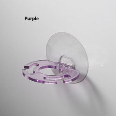 Wall Mounted Toothpaste Dispenser & Toothbrush Holder