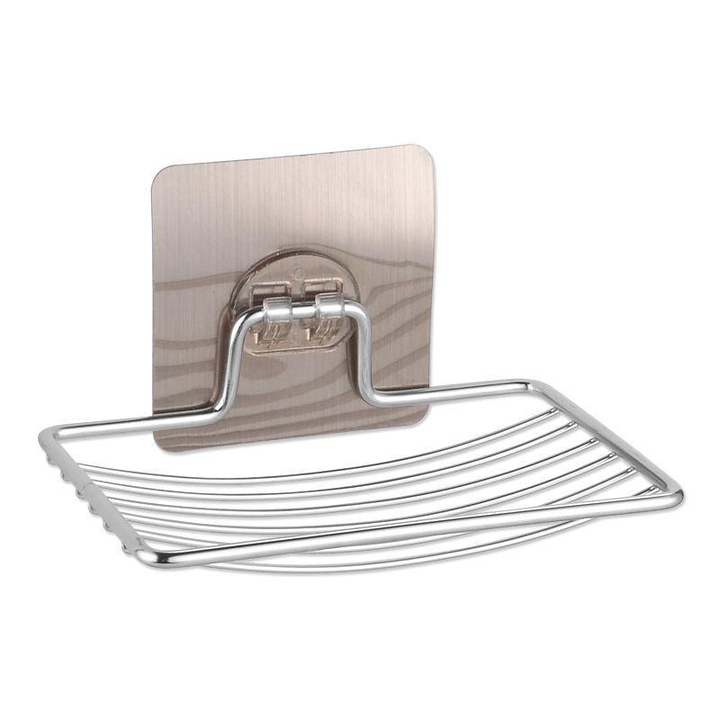 Stainless Steel Wall Mounted Soap Dish with Drain