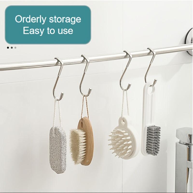 304 Stainless Steel Door Back Rack with Perforated for Towels and Clothes