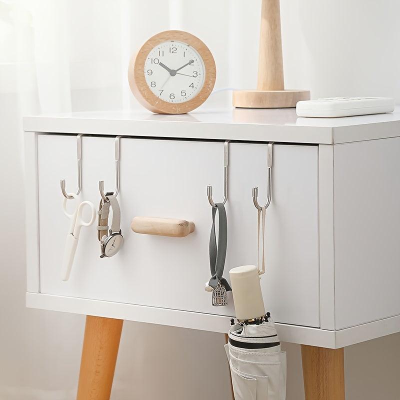 304 Stainless Steel Door Back Rack with Perforated for Towels and Clothes