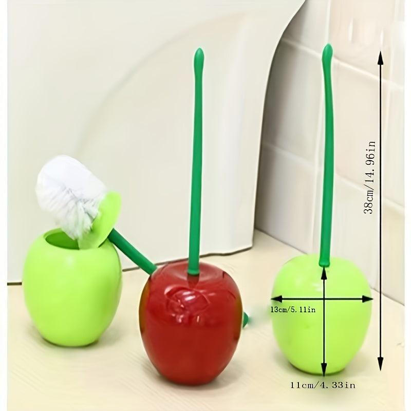 Long Handle Cherry Toilet Bowl Cleaning Brush