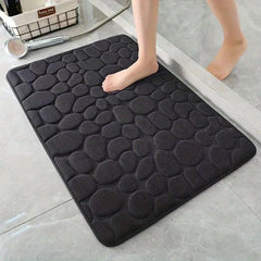 Quick Drying Memory Foam Bath Mat Non Slip Soft Comfortable Shower Carpet