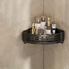 Corner Shower Caddy Aluminum Wall Mounted Bathroom Shelf