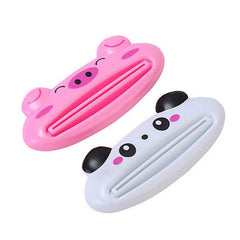 5pcs Cartoon Animal Toothpaste Squeezer Home Essential
