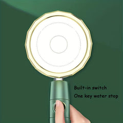 360 Rotatable Handheld Showerhead with Filtered Spray Head
