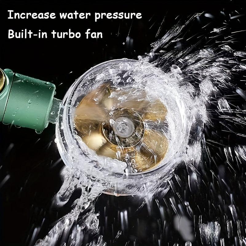 360 Rotatable Handheld Showerhead with Filtered Spray Head