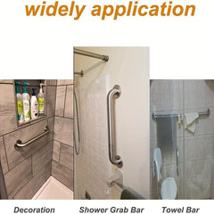 1pc 50 Shower Grab Bar Stainless Steel Safety Handle Bathroom