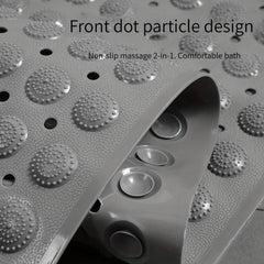 Non Slip Shower Mats With Suction Cups, Machine Washable, Bathtub Mats