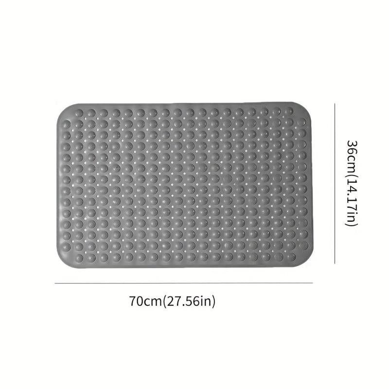Non Slip Shower Mats With Suction Cups, Machine Washable, Bathtub Mats
