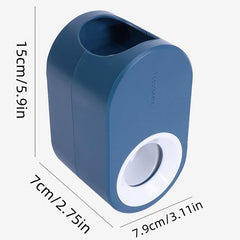 Automatic Toothpaste Dispenser Wall Mounted Bathroom Holder