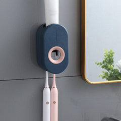 Automatic Toothpaste Dispenser Wall Mounted Bathroom Holder