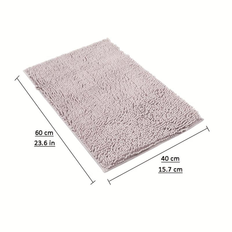 Soft Plush Bath Rug Mat 96x40 Microfiber Chenille