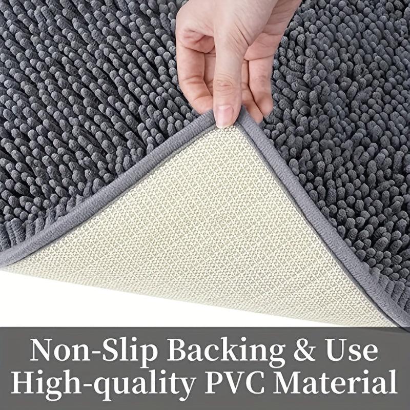 Soft Plush Bath Rug Mat 96x40 Microfiber Chenille