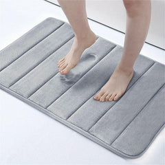 Soft Memory Foam Bathroom Rug Non Slip Shower Mat