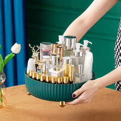 360u00b0 Rotating Cosmetic Storage Box Large Capacity Skin Care Product Rack