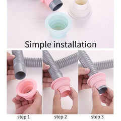 Silicone Drain Seal Ring for Floor Drain & Sink Pipe Deodorant Seal
