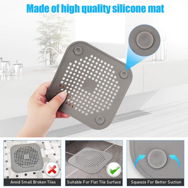 1pc Drain Hair Catcher Bath Hair Stoppers Sink Drain Strainer