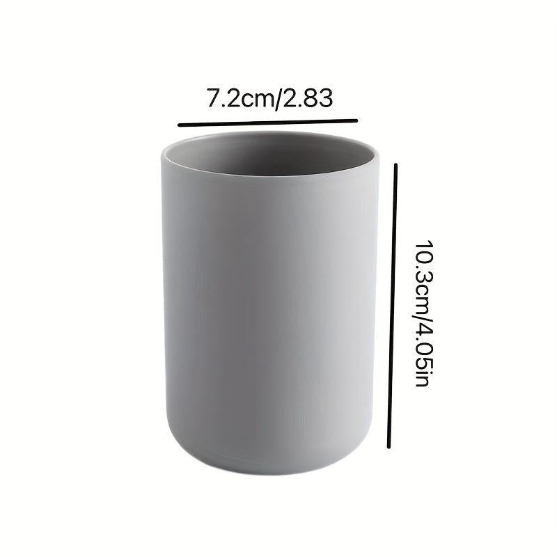 Unbreakable Reusable Bathroom Cup Plain Plastic Wash Cup