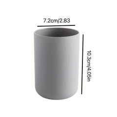 Unbreakable Reusable Bathroom Cup Plain Plastic Wash Cup